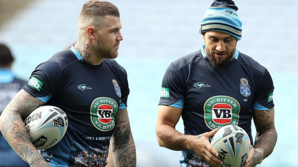 Dugan and Ferguson spent the day at the pub. pic: Getty