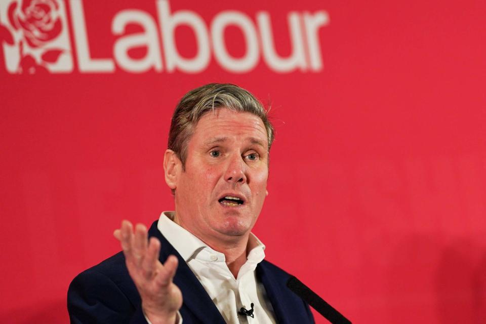 Divided we fall: Sir Keir Starmer: Getty Images