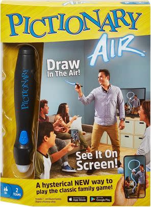 This Pictionary Air drawing game is now half price.