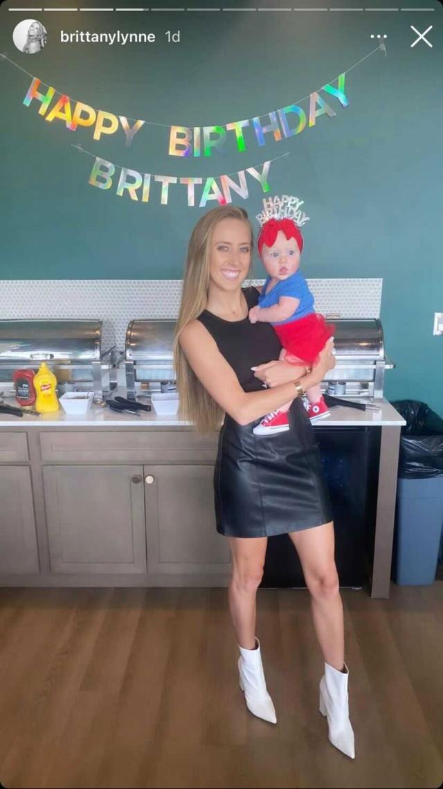 Patrick Mahomes, Brittany Matthews Celebrate Sterling's 1st Birthday