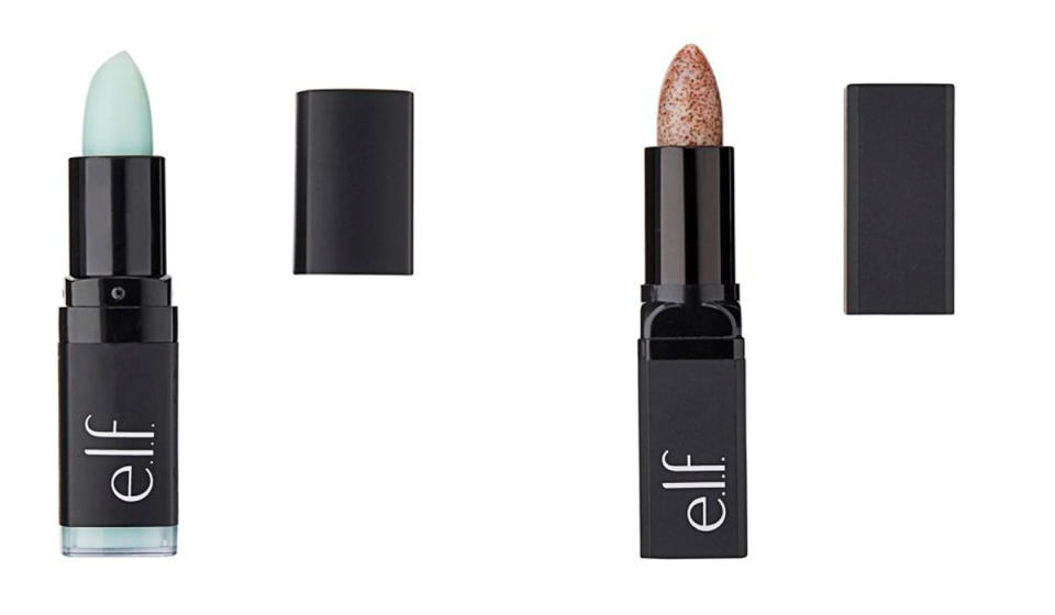 Get your e.l.f. lip exfoliator in mint or brown sugar flavors. (Photo: Walmart)