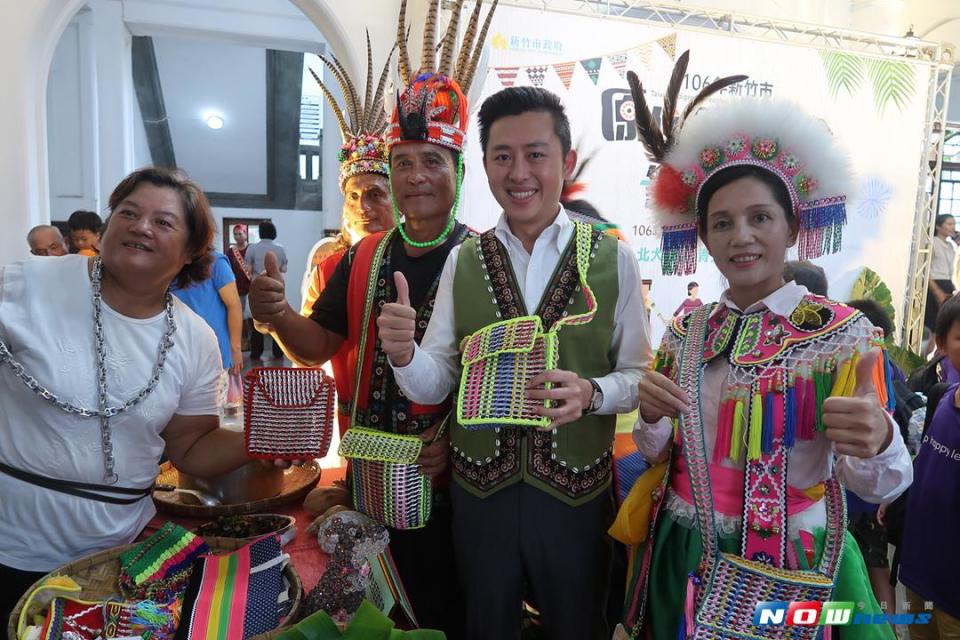 竹市府26日舉辦原住民聯合祭典，林智堅邀民眾一同參與。（圖/陳志偉攝，106.08.23）