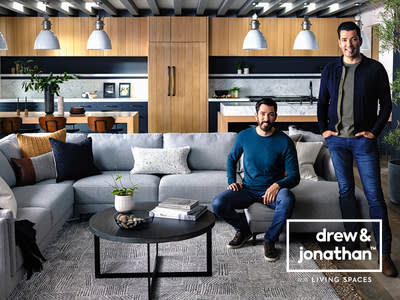 Design, renovation and lifestyle experts, Drew and Jonathan Scott have partnered with Living Spaces to debut furniture collections that have the power to improve the way your home looks, feels and functions.