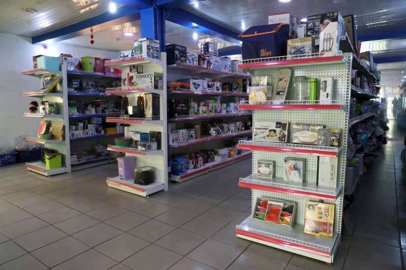 A view of Yetty-Jewel Ventures gift shop in Lagos