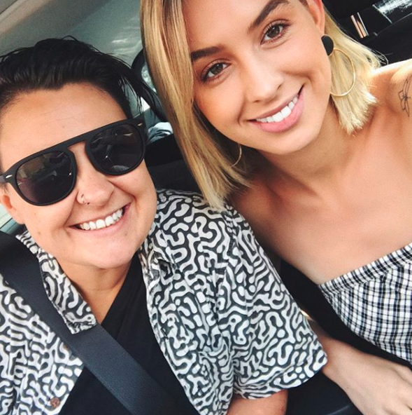 Alex Nation and girlfriend Maegan Luxa have silenced split rumours. Source: Instagram / alexandranation
