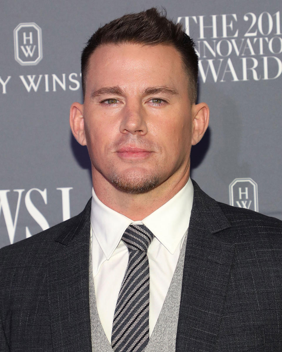 Channing Tatum dyed his hair platinum blonde. See the actor's dramatic new hair color here.