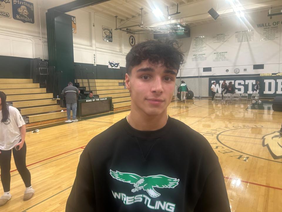 Nick Graziano bumped up a weight class and delivered a key 4-2 win in overtime as West Deptford prevailed with a 31-24 win over defending sectional champion Haddonfield on Wednesday.