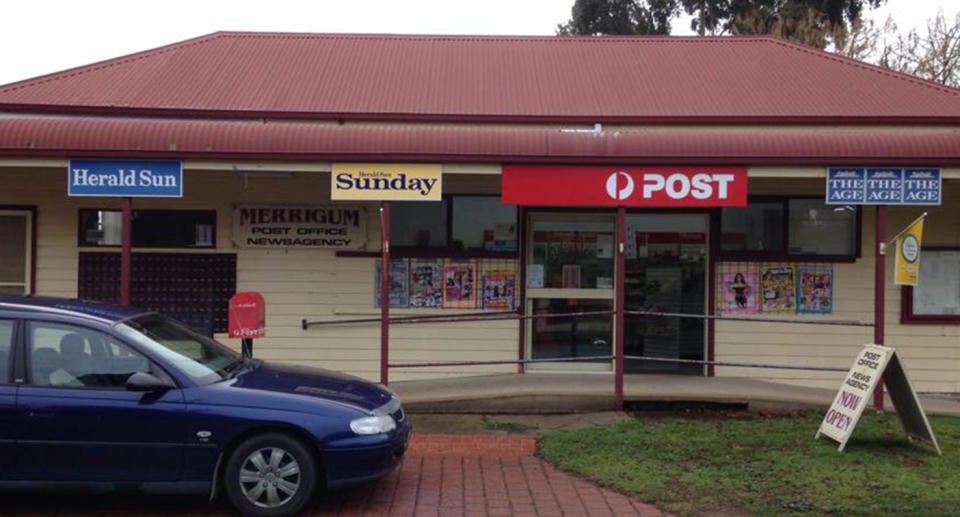 Australia Post said the Merrigum post office will remain open. Source: Facebook