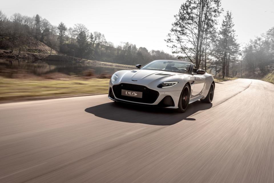 View Photos of the 211-MPH Aston Martin DBS Superleggera Volante