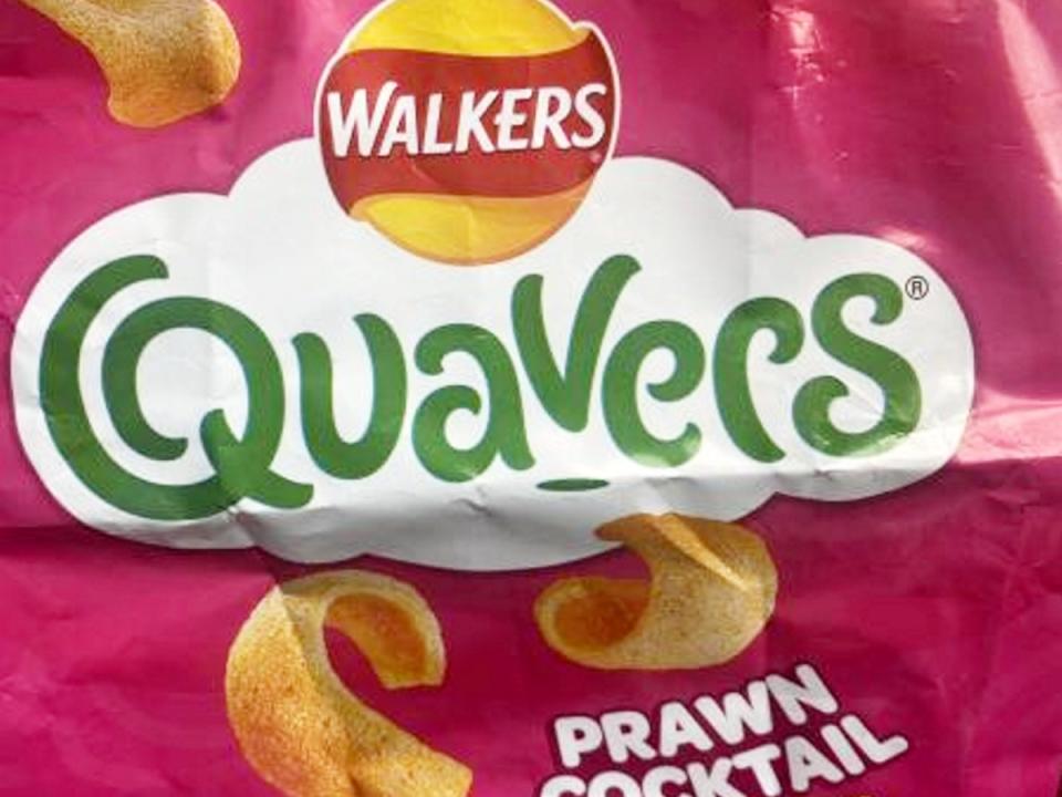 He says he will no longer eat Quavers. (swns)