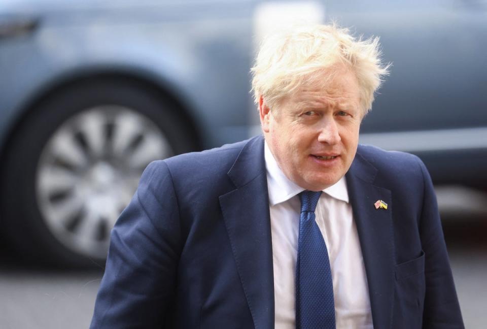 British Prime Minister Boris Johnson (REUTERS)