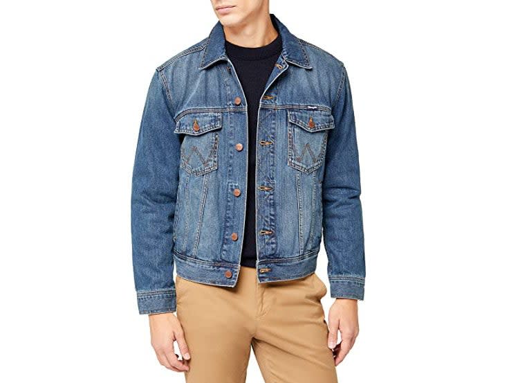 Wrangler men’s classic denim jacket: Was £90, now £44.76, Amazon.co.uk (IndyBest)