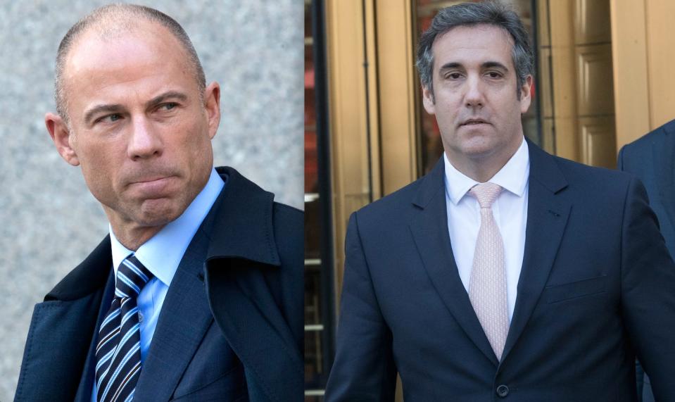 Michael Avenatti and Michael Cohen