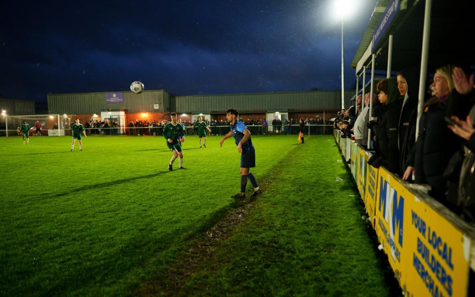 Cole Palmer's old team Black Boy FC playing in a cup final