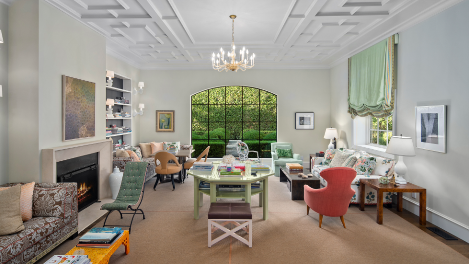 The living room. - Credit: Willis Allen Real Estate/Forbes Global Properties