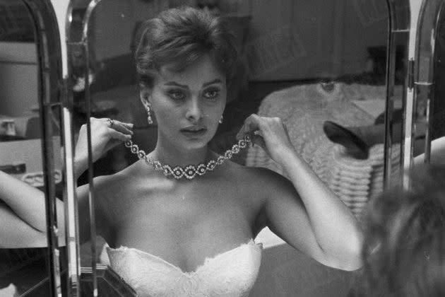 Sophia Loren Reine D’Angleterre 1957 Archives 12