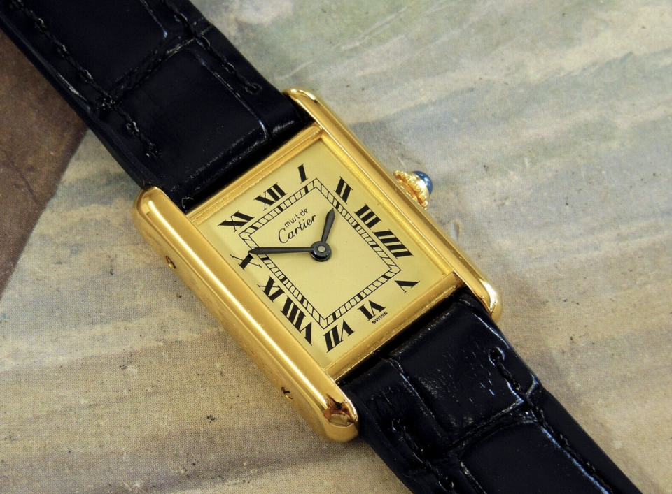 vintage cartier tank