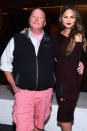 <h2>Chrissy Teigen with Mario Batali</h2> <p>Chrissy's rose gold chokers stun alongside her deep burgundy dress.</p> <h4>Getty Images</h4> <ul> <strong>Related Articles</strong> <li><a rel="nofollow noopener" href="http://thezoereport.com/fashion/style-tips/box-of-style-ways-to-wear-cape-trend/?utm_source=yahoo&utm_medium=syndication" target="_blank" data-ylk="slk:The Key Styling Piece Your Wardrobe Needs;elm:context_link;itc:0;sec:content-canvas" class="link ">The Key Styling Piece Your Wardrobe Needs</a></li><li><a rel="nofollow noopener" href="http://thezoereport.com/fashion/accessories/rashida-jones-iconery-jewelry-collection/?utm_source=yahoo&utm_medium=syndication" target="_blank" data-ylk="slk:Rashida Jones Just Launched The Chicest Jewelry Collection;elm:context_link;itc:0;sec:content-canvas" class="link ">Rashida Jones Just Launched The Chicest Jewelry Collection</a></li><li><a rel="nofollow noopener" href="http://thezoereport.com/fashion/celebrity-style/bella-hadid-frasier-sterling-choker/?utm_source=yahoo&utm_medium=syndication" target="_blank" data-ylk="slk:Bella Hadid's Gorgeous Statement Choker Is Under $60;elm:context_link;itc:0;sec:content-canvas" class="link ">Bella Hadid's Gorgeous Statement Choker Is Under $60</a></li></ul>