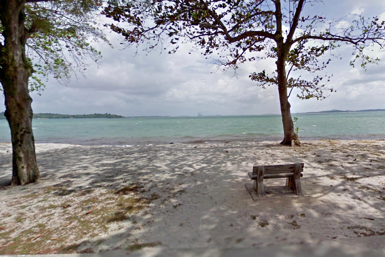 The boy's body was retrieved by SCDF rescuers around 15m away from the shoreline. (PHOTO: Google StreetView screengrab)