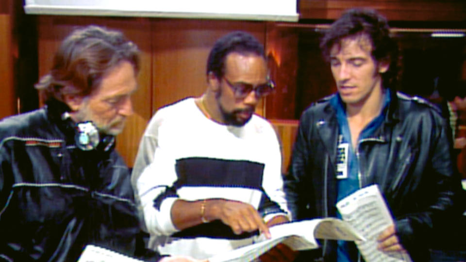 Willie Nelson, Quincy Jones and Bruce Springsteen in The Greatest Night in Pop.