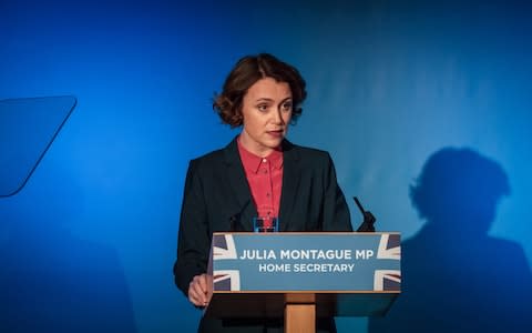 Keeley Hawes as Julia Montague - Credit: Sophie Mutevelian