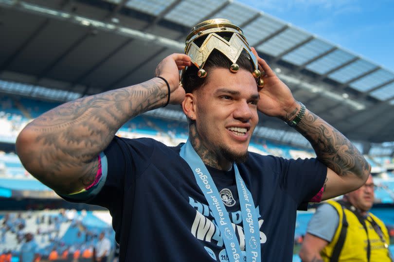 Manchester City goalkeeper Ederson