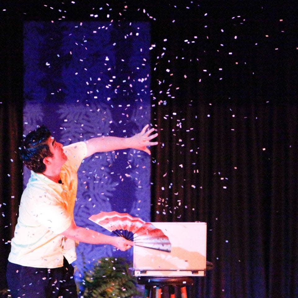 Japanese Magical Journey performance with Yasu Ishida on Friday, March 24 at the Leland Cultural Arts Center.