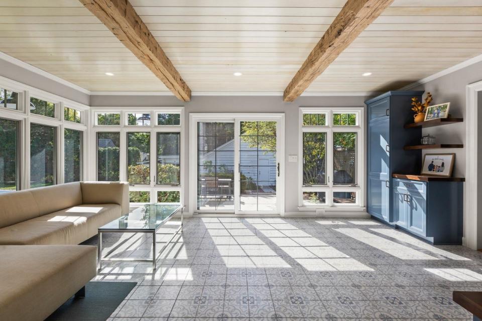 A sunroom rework by Carmel Builders will be part of the  NARI Tour of Remodeled Homes. put on by Milwaukee’s National Association of the Remodeling Industry.