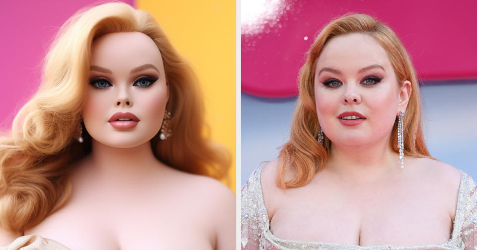Doll Nicola vs. human Nicola
