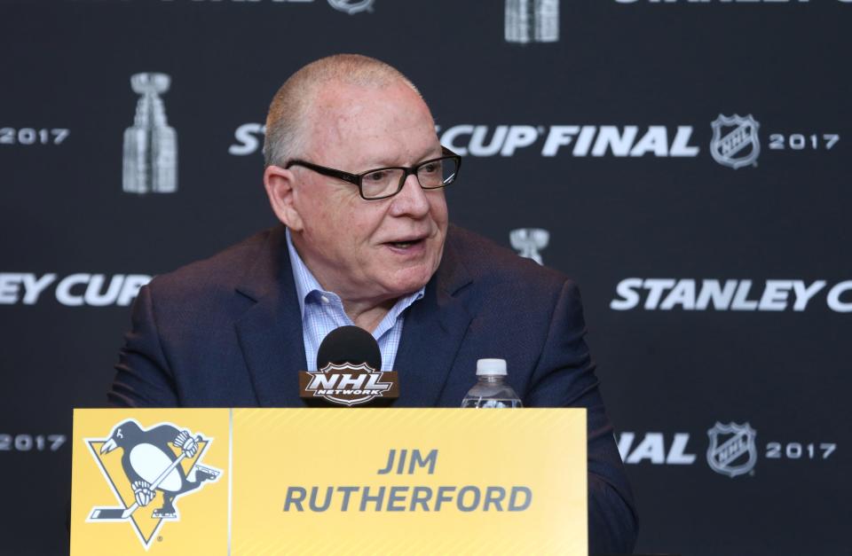 Jim Rutherford was the Penguins' general manager since the 2014-15 season.