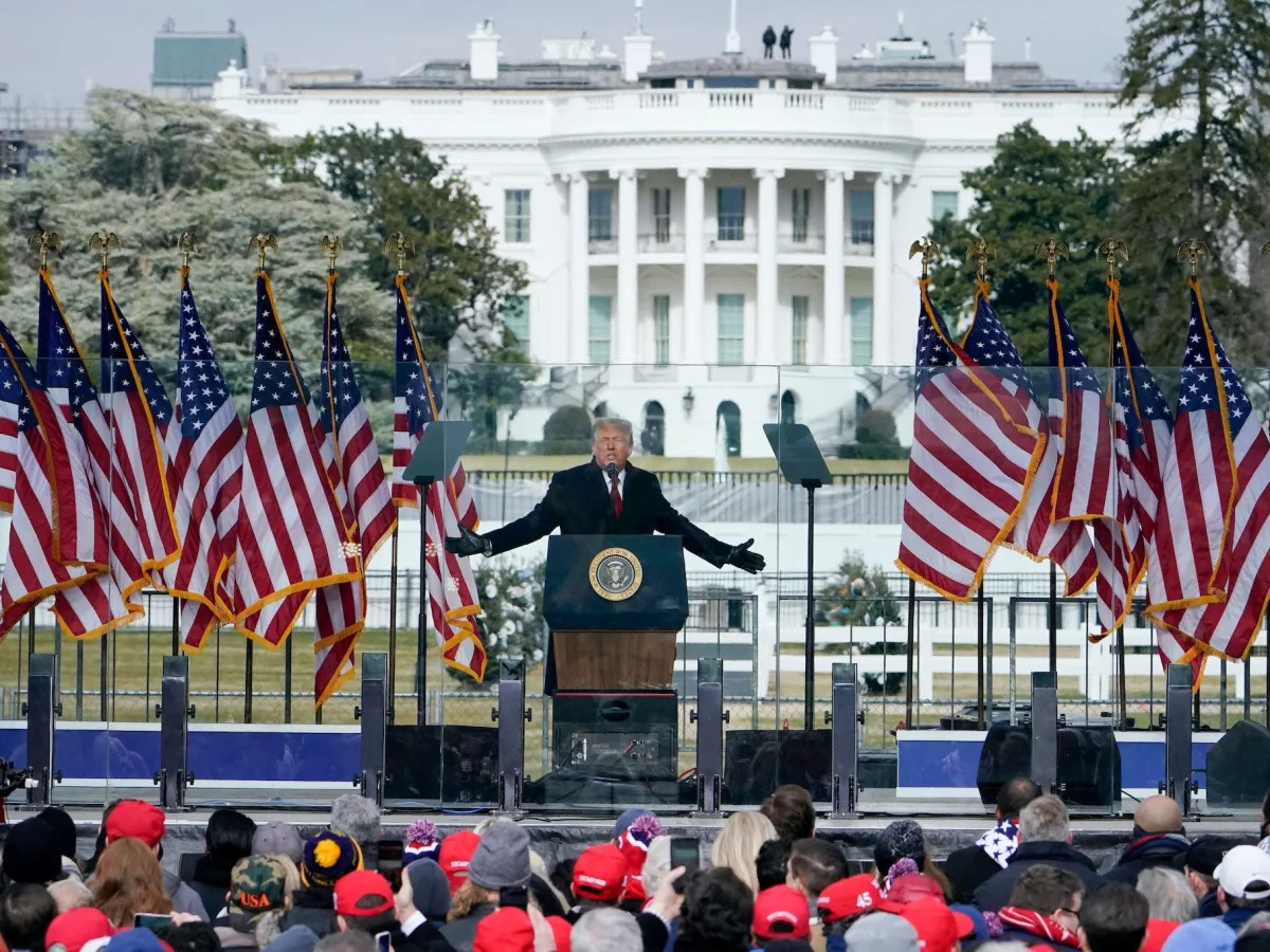 Trump was talked out of his Jan. 6 speech as he didn't really know what to say and planned to berate the media, report says