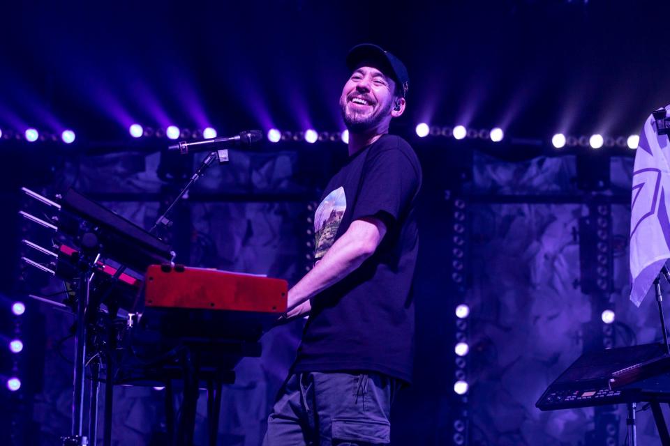 Linkin Park’s Mike Shinoda became the first major artist to launch a single as an NFT last month - Guy Prives/Getty 