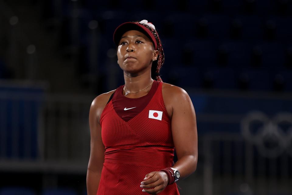 Naomi Osaka had been the favourite for gold after Ash Barty’s shock loss (Getty Images)