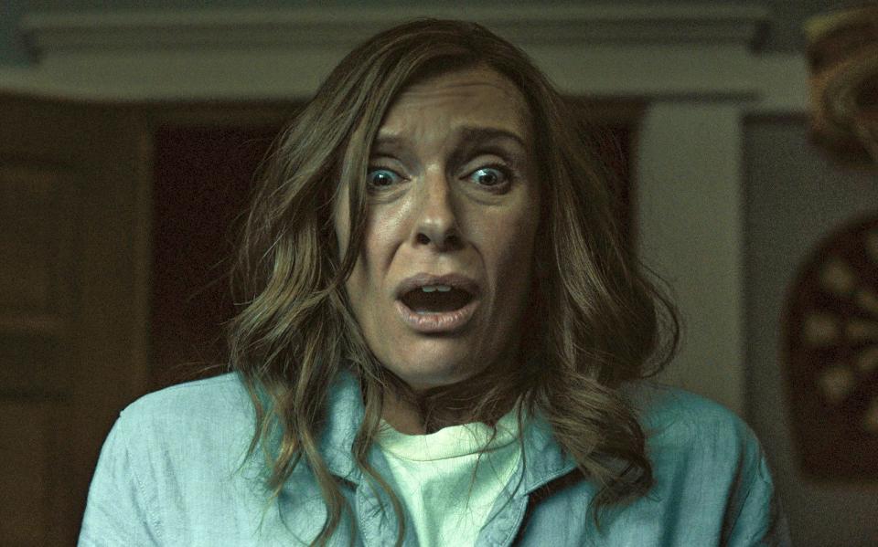 Toni Collette plays a mother haunted by family secrets in "Hereditary."