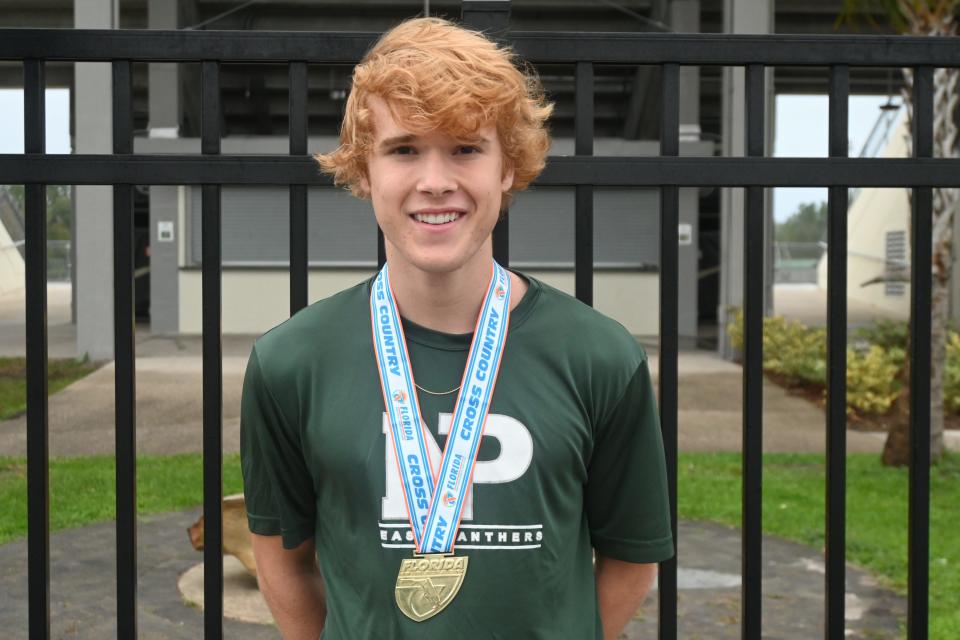 Nease's Matt Ryan, Class 4A cross country champion in 2022, set a new personal best in North Carolina on Saturday.