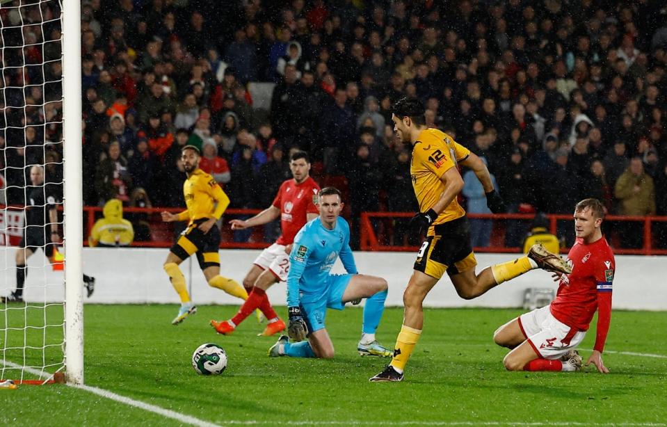 Jimenez’s equaliser ultimately proved in vain (Action Images via Reuters)