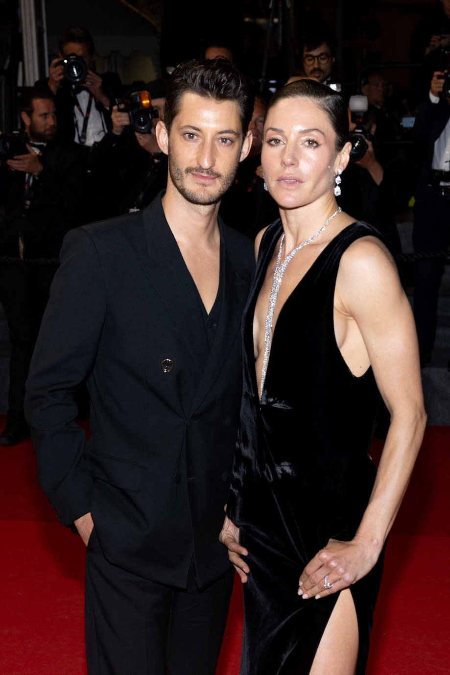 Pierre Niney et Natasha Andrews