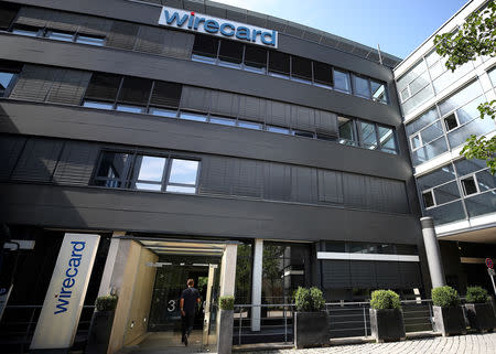 FILE PHOTO: The headquarters of Wirecard AG, an independent provider of outsourcing and white label solutions for electronic payment transactions is seen in Aschheim near Munich, Germany September 6, 2018. REUTERS/Michael Dalder/File Photo