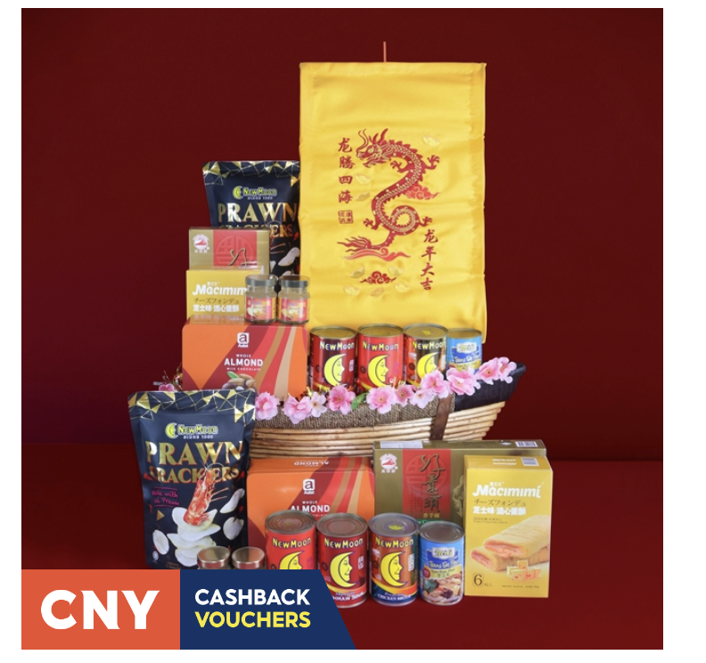 Far East Flora Chinese New Year Hamper Prosperity Indulgence. (PHOTO: Shopee)