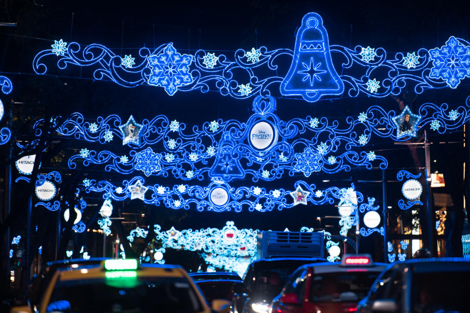 Christmas lights in Singapore 2018. (Photo: Orchard Road Business Association)