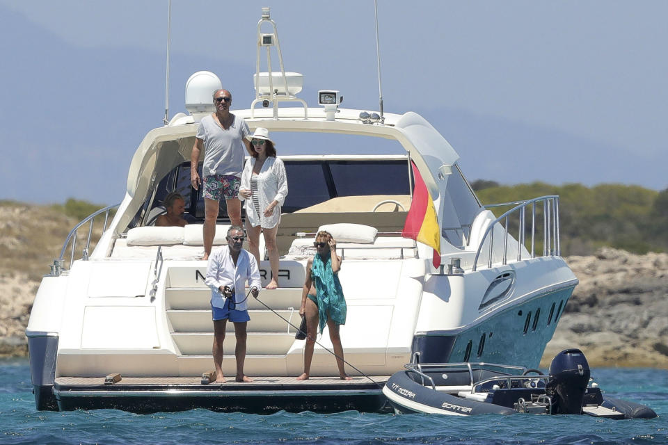 Ana Rosa y Juan Muñoz en Formentera