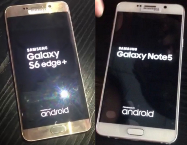 Samsung GALAXY S6 edge+ 及 Samsung GALAXY Note 5 實機曝光