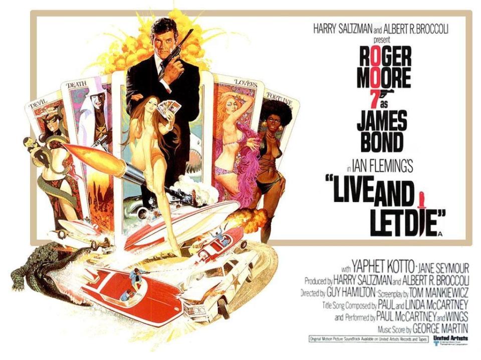 Live and Let Die film poster