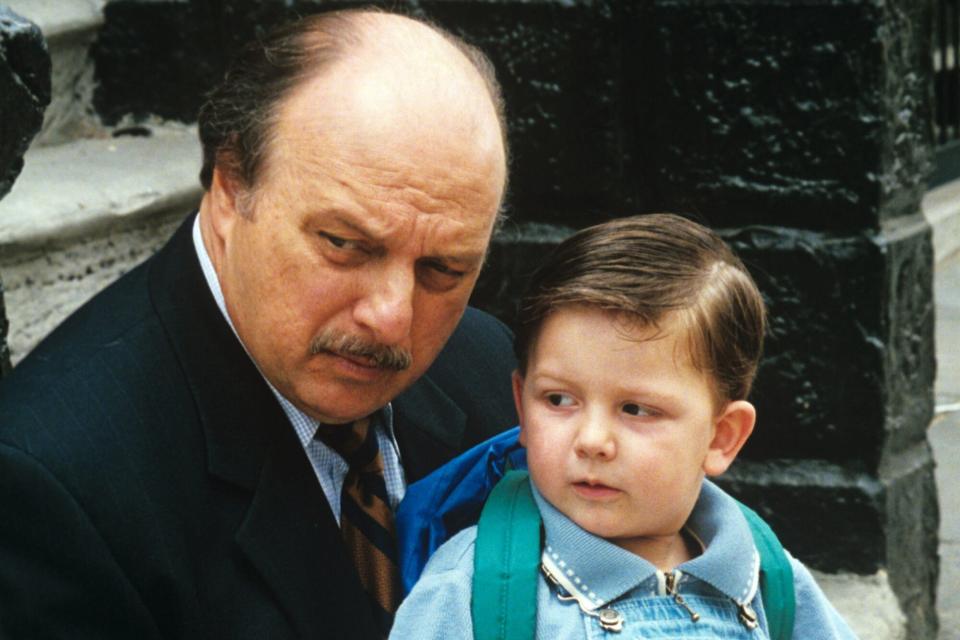Dennis Franz and Austin Majors on 'NYPD Blue' in 1999