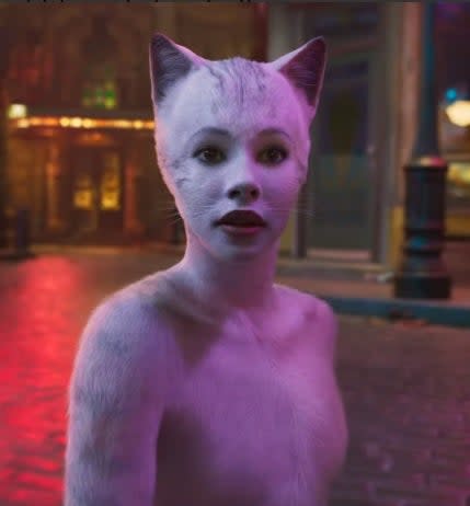 Miaow: Francesca Hayward as Victoria in the 'Cats' movie (Universal)