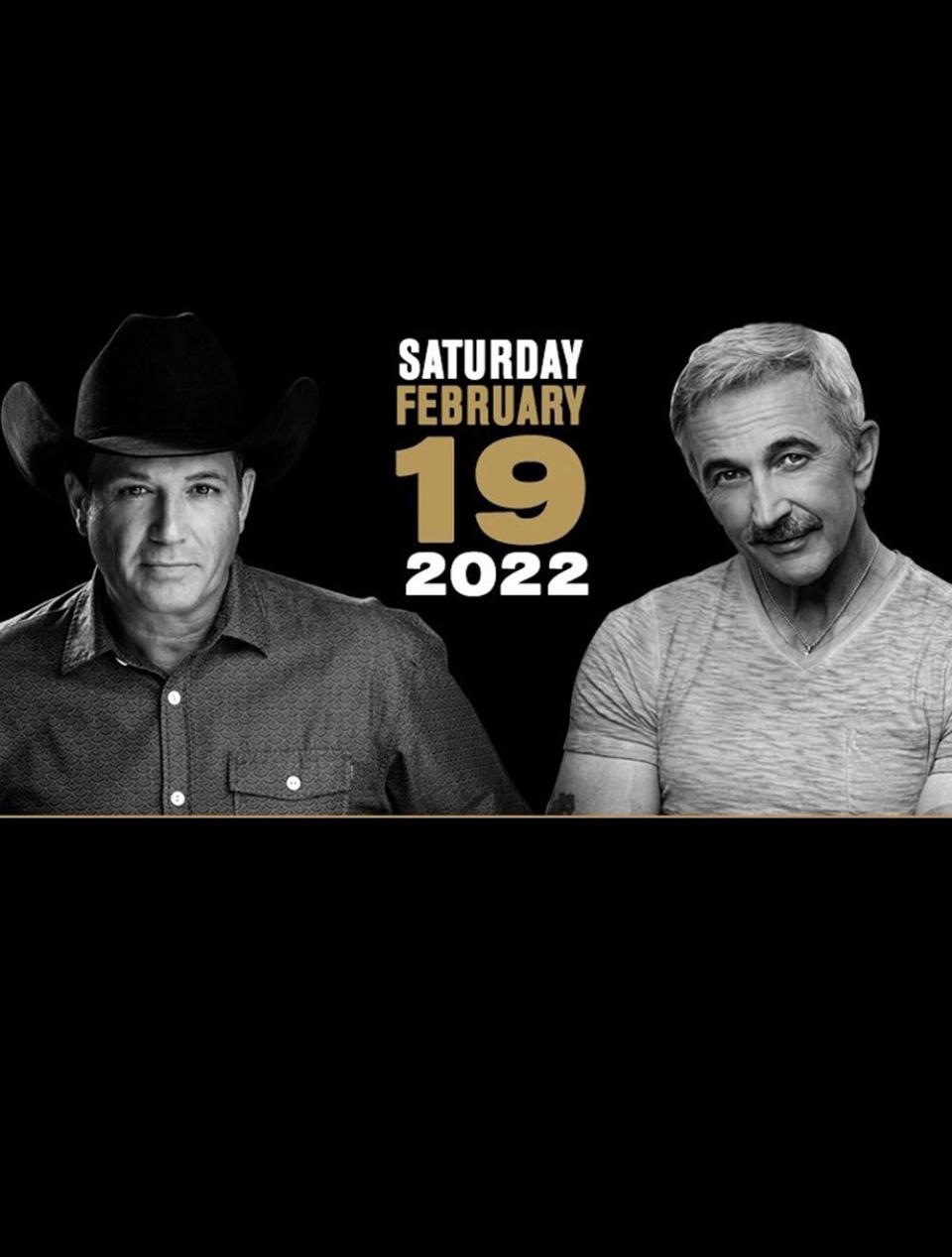Country music artists Tracy Byrd and Aaron Tippin will perform Saturday at the Canton Palace Theatre.