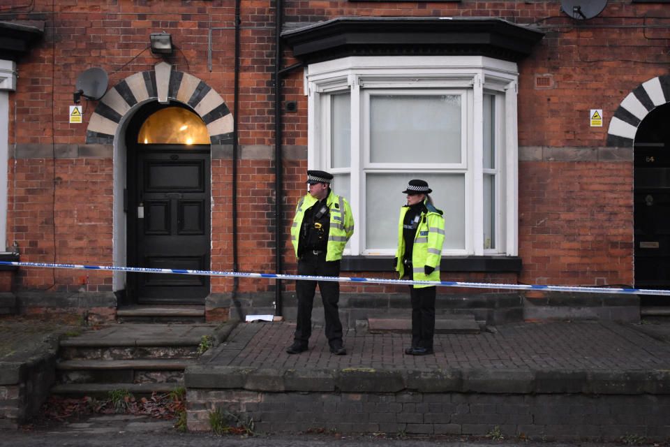 Police have been searching addresses in Stafford following the attack on London Bridge (Picture: PA)