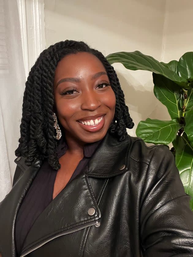 "If you flip through any pictures from before high school, you'll notice that I rarely smiled with teeth showing," says Ophelia Okoh. <span class="copyright">Photo: Ophelia Okoh</span>