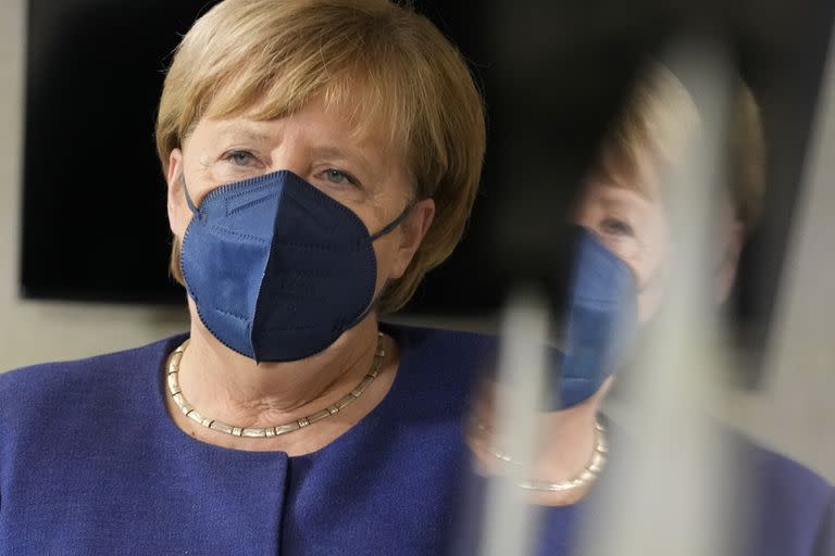 Angela Merkel volvió a manifestar su preocupación por el avance del Covid