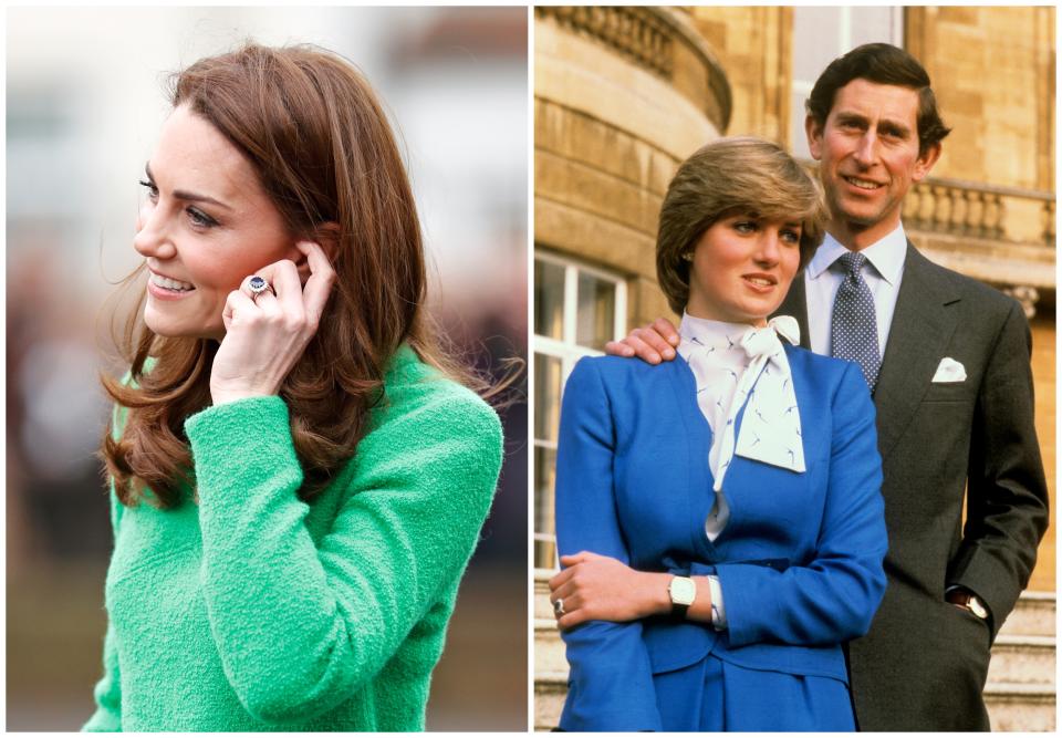 Kate Middleton y Diana de Gales